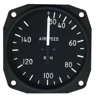 Skysports Airspeed Indicator 0-150 Kph P/N 10-05388