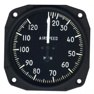 Falcon Airspeed Indicator 0-120 mph With Pitot Kit P/N AS022