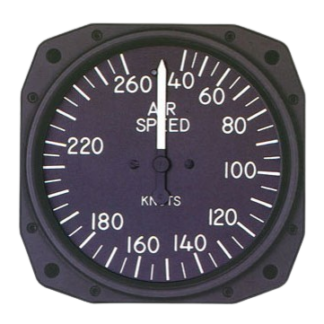 Sigma-Tek Unlit Airspeed Indicators TSOd P/N 10-03215